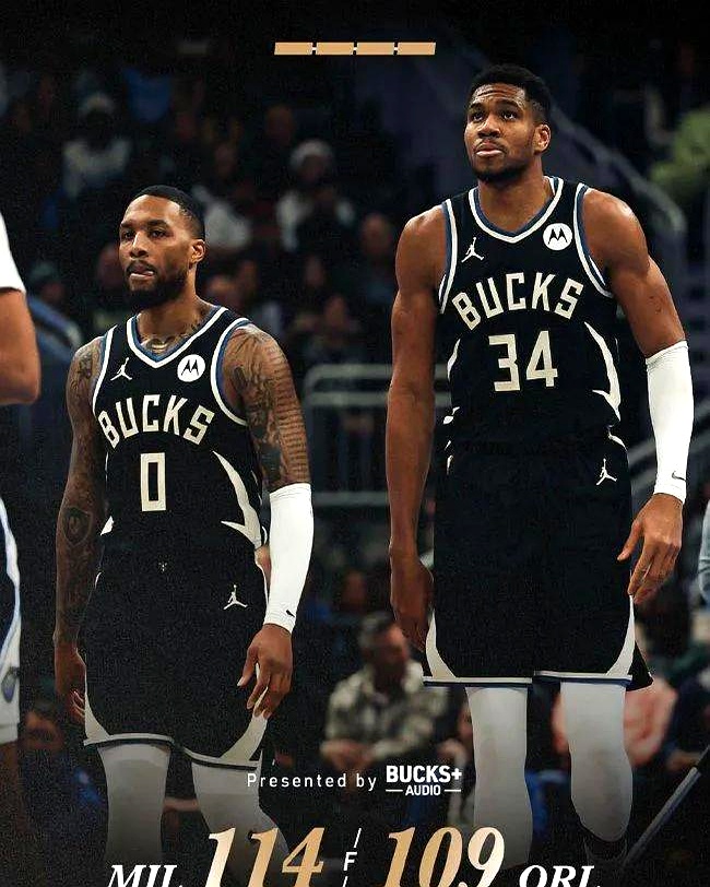 雄鹿击败篮网，全队四人得分上双