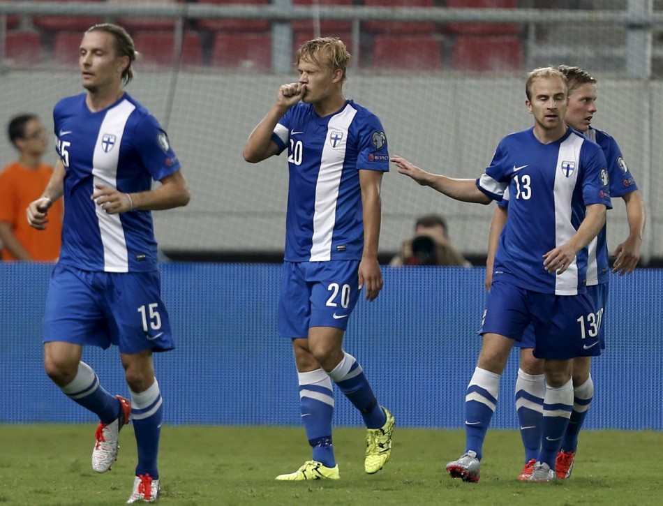 关于芬兰轻取散尼亚,欧预赛淘汰赛赛场争夺激烈的信息 关于芬兰轻取散尼亚,欧预赛淘汰赛赛场争夺激烈的信息