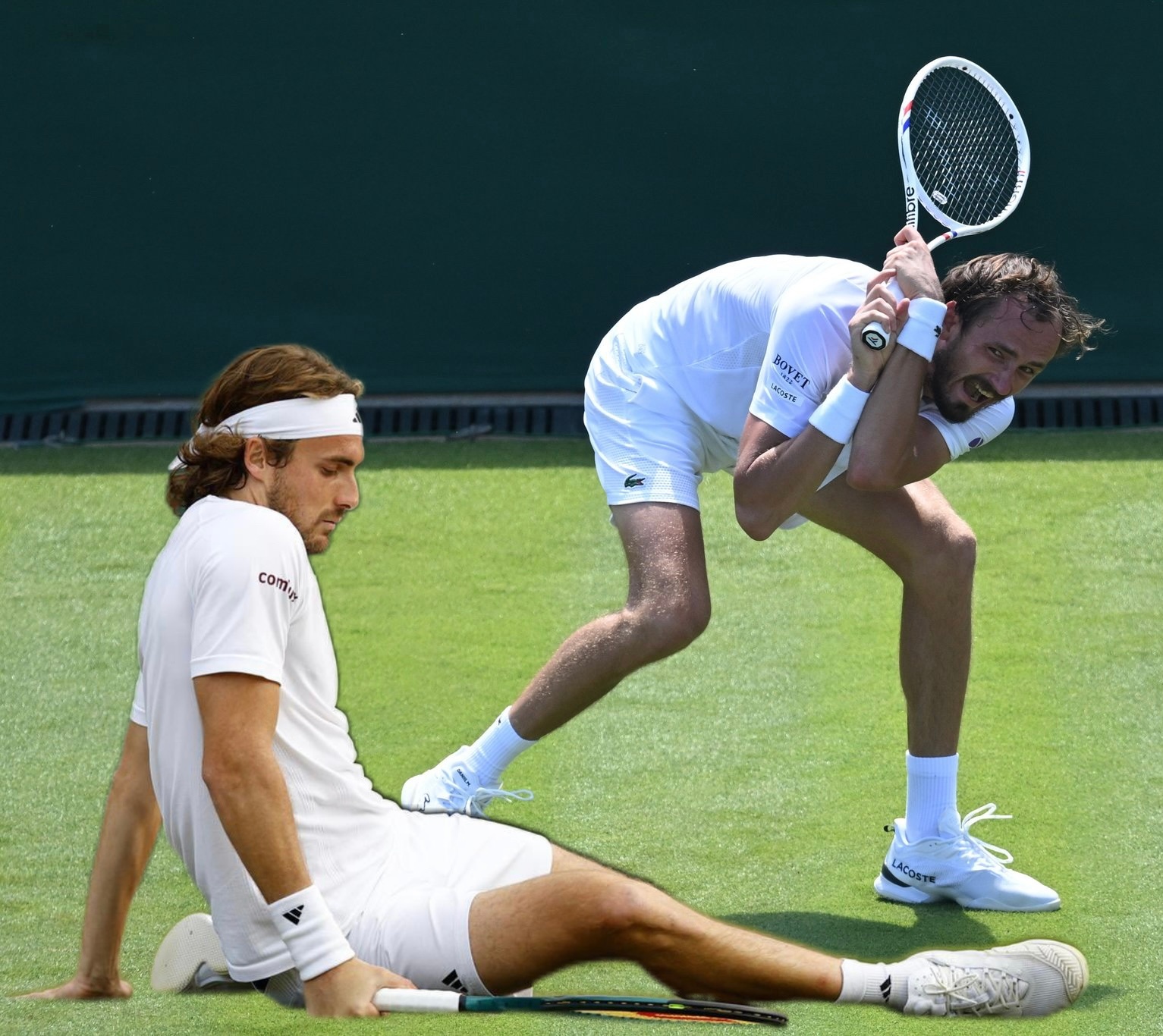 包含德国网球队爆冷西班牙网球队，克耶高斯三分雨点燃全场的词条