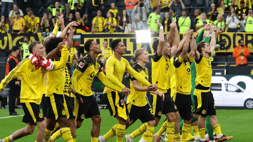 关于多特蒙德客场三球大胜，豪取三分的信息