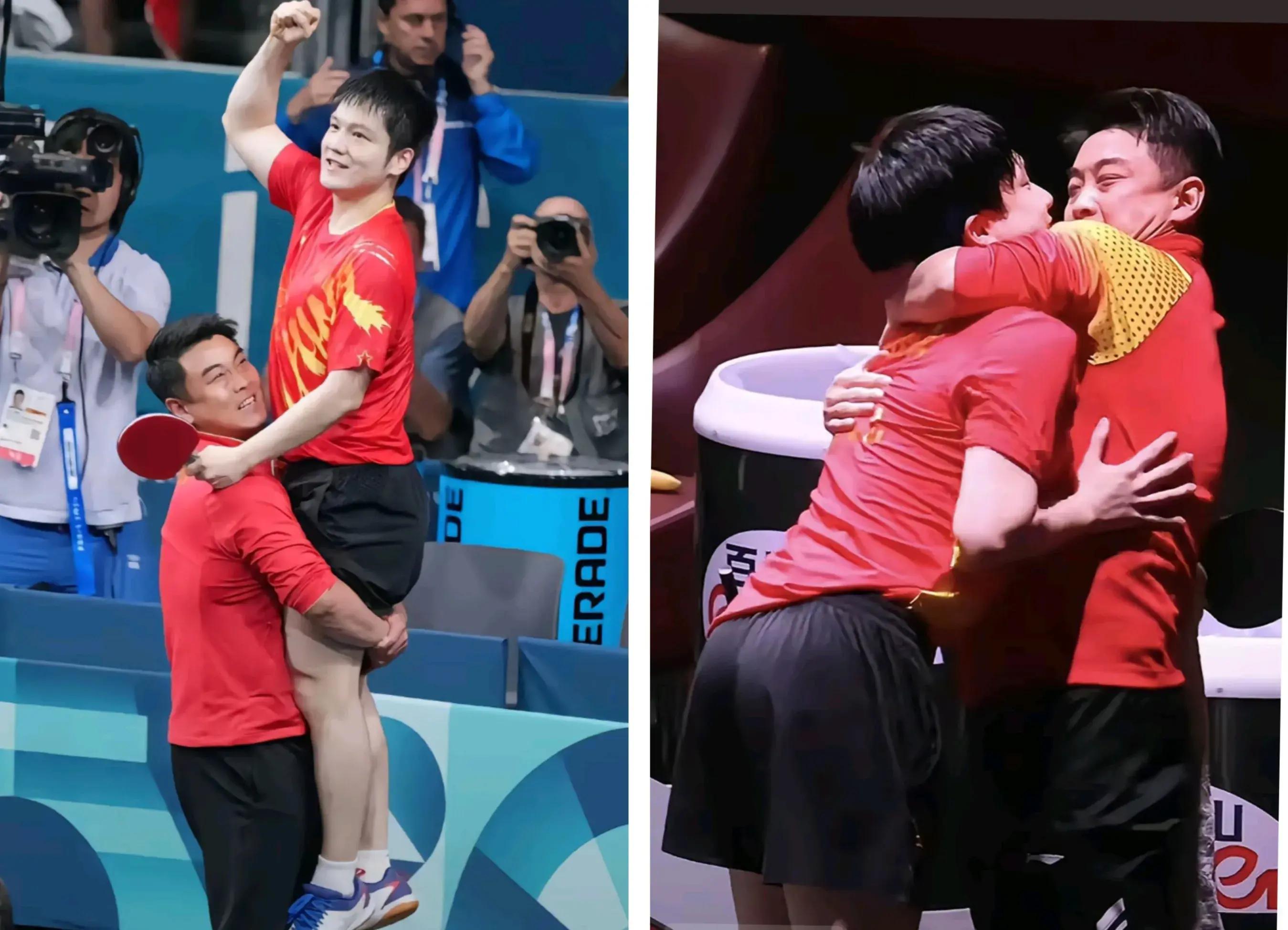 包含中国乒乓球队碾压奥地利乒乓球队，王皓打破历史纪录的词条